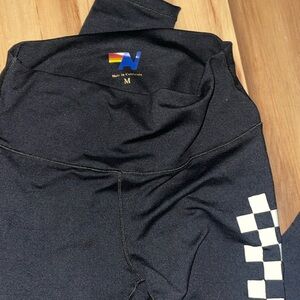 Aviator nation checkered legging